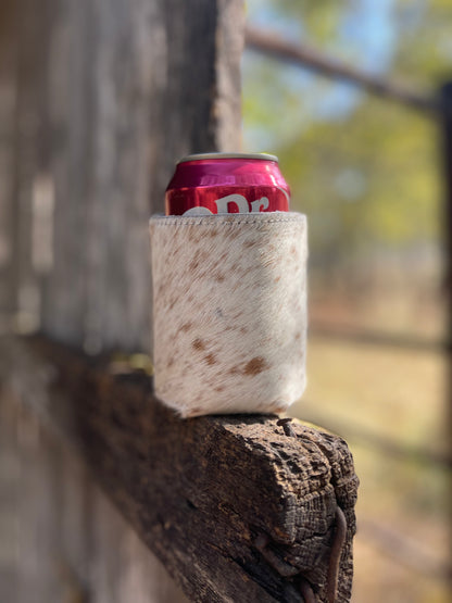 Cowhide Koozies